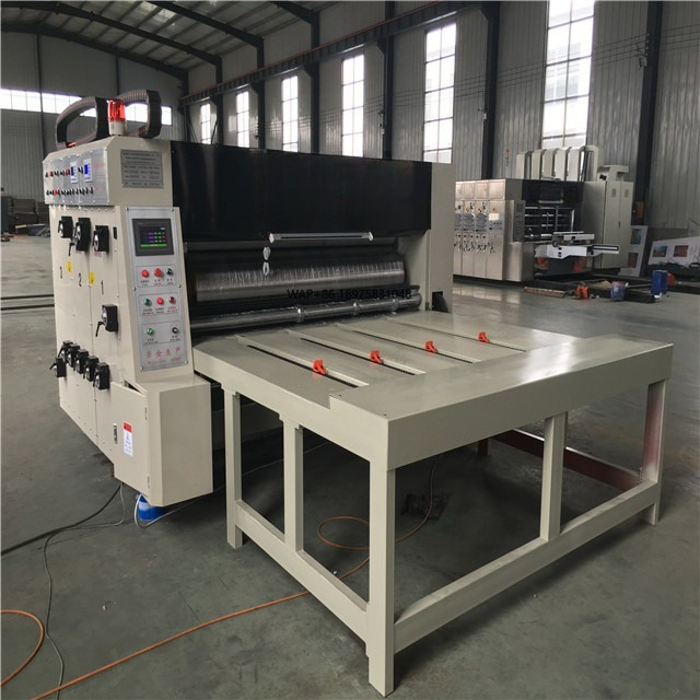 Die Cutting Machine - آلة طباعة وتقطيع وتشقيق للكرتون شبه