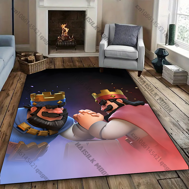 Commercial Printing Inc - سجادة مطبوعة بتصميم C-Clash R0yale بأحجام