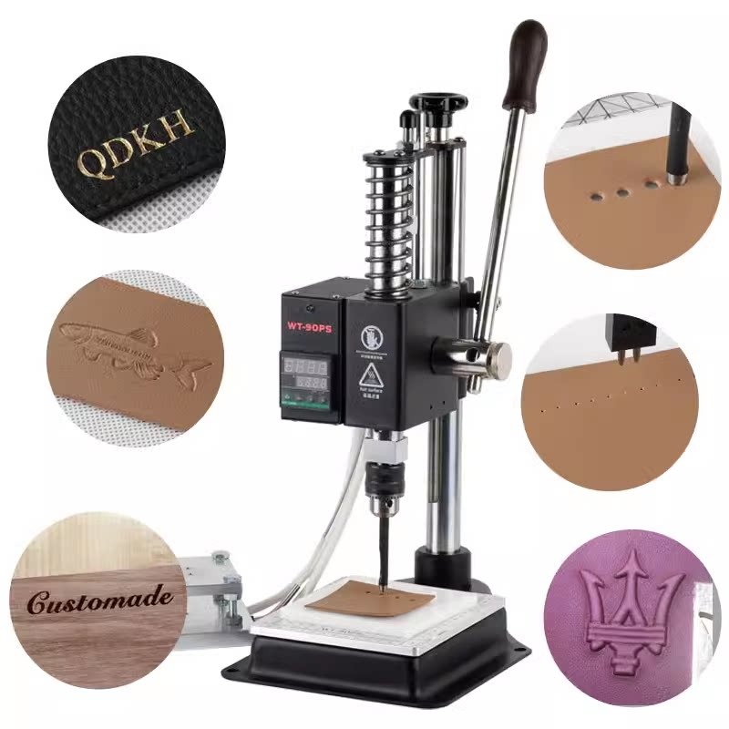 مكبس يدوي للحرف الجلدية، آلة ق - مراجعة Die Cutting Machine وسعره