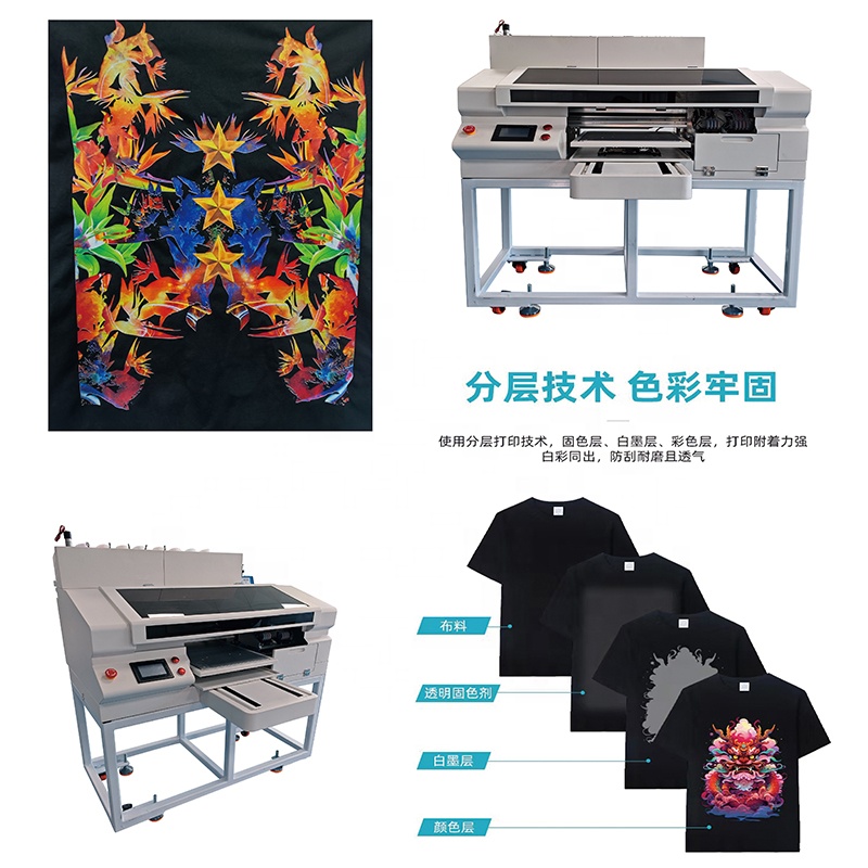 آلة طباعة البيع التجارية DTG ا - مراجعة Commercial Printing Machine For Sale وسعره