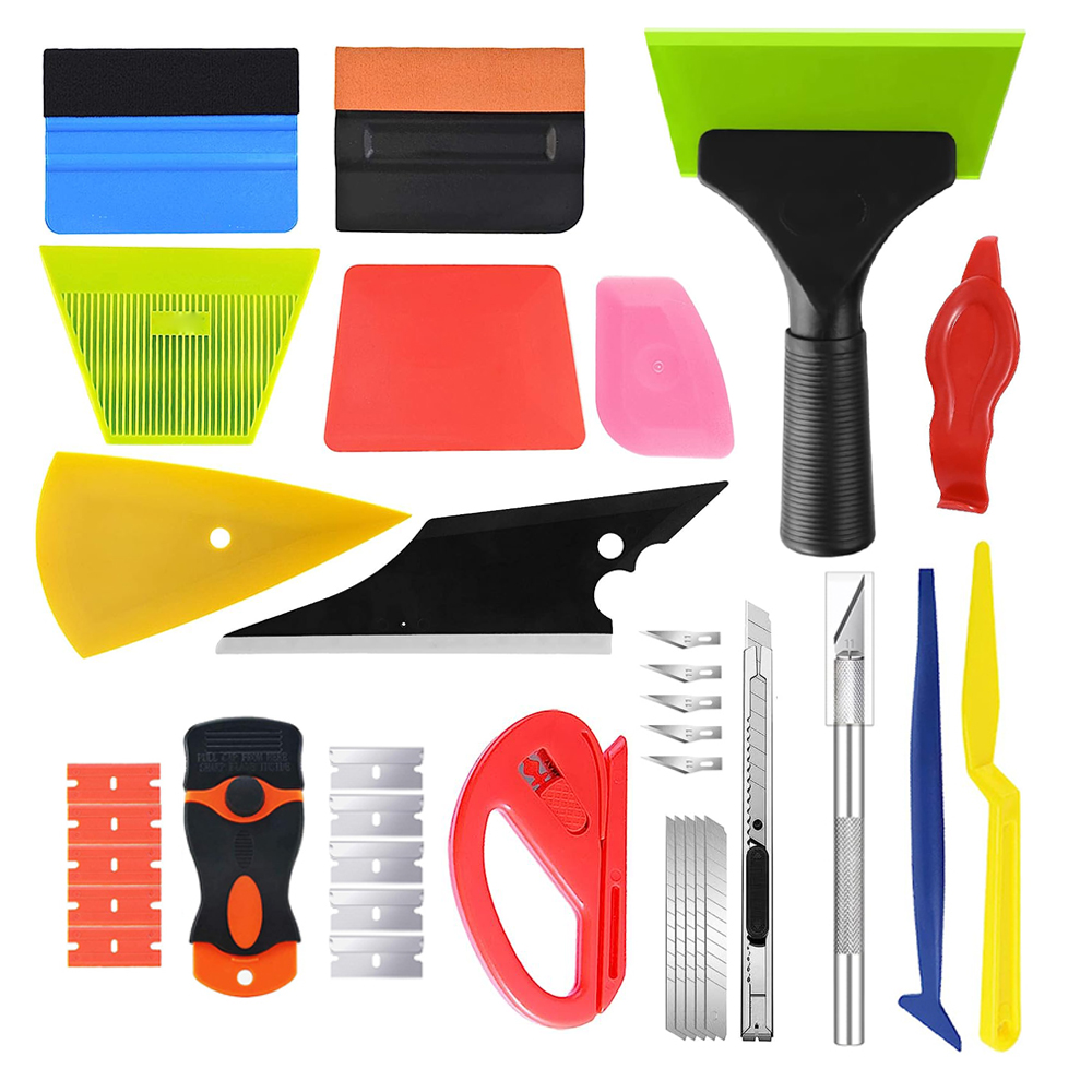 نافذة السيارة أداة تثبيت تينت  - مراجعة Screen Printing Squeegee وسعره