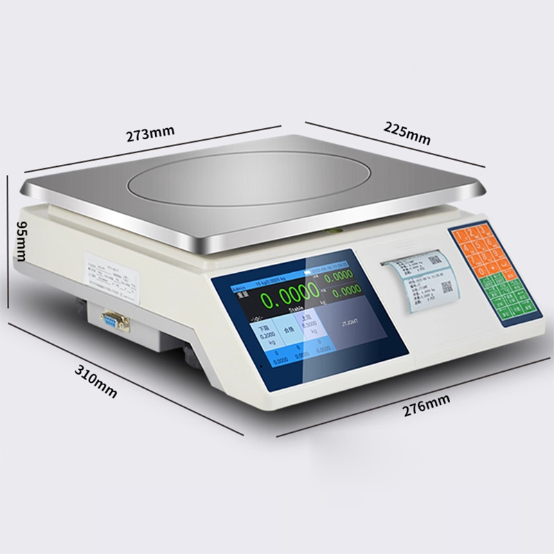 ميزان إلكتروني تجاري متكامل ذا - مراجعة Commercial Printing Industry وسعره