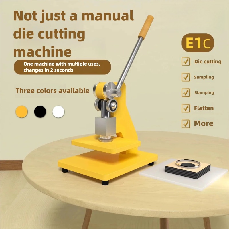 آلة قص يدوية E1C E1Y صغيرة الح - مراجعة Die Cutting Machine وسعره