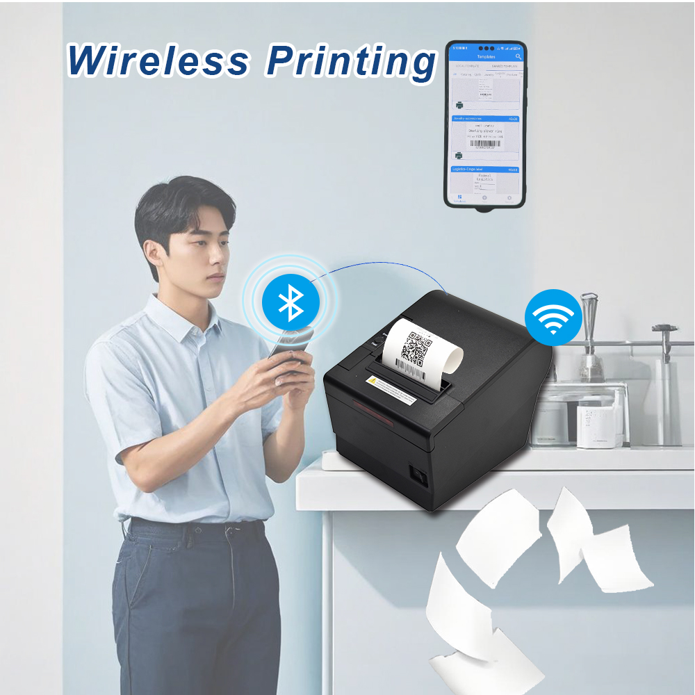 طابعة حرارية 80 مم للإيصالات و - مراجعة Commercial Printing Machine For Sale وسعره