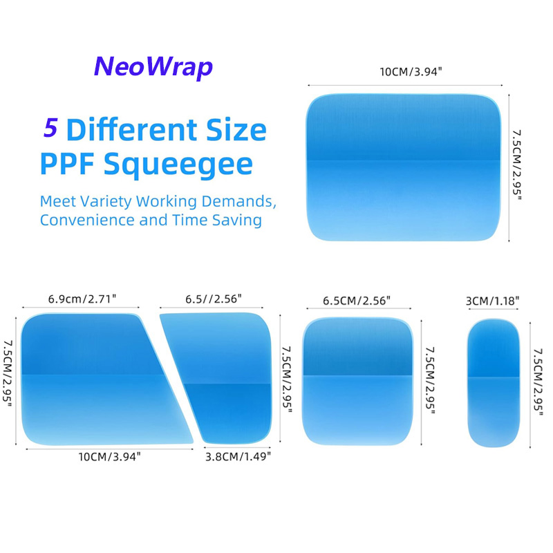 5 في 1 PPF ممسحة المضادة للخدش - مراجعة Screen Printing Squeegee وسعره