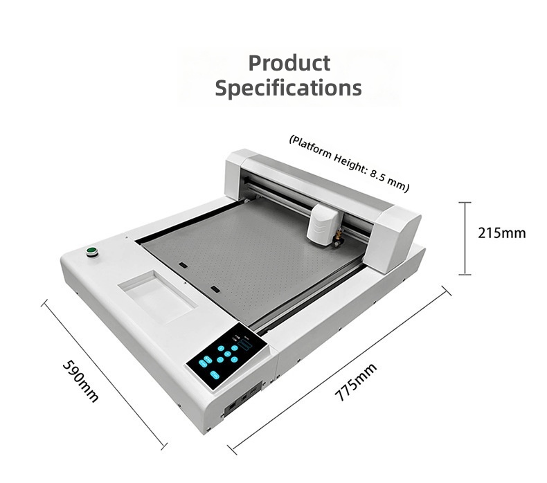 آلة قص البلاستيك ذاتية اللصق م - مراجعة Die Cutting Machine وسعره